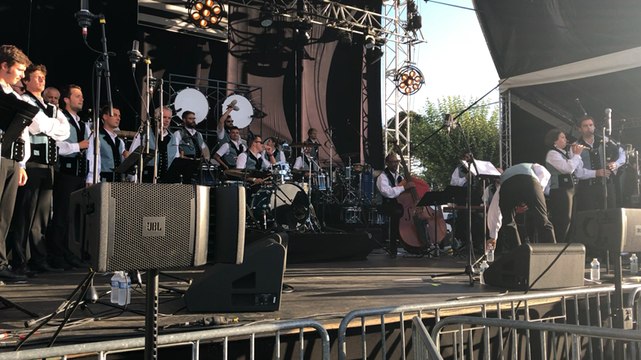 Saint-Loup. Le bagad de Vannes rythme le festival