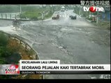Rekaman CCTV Mobil Tabrak Pejalan Kaki di China