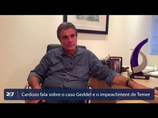 Cardozo fala sobre o caso Geddel e o impeachment de Temer - BRASIL 247