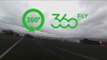 Drifting action in 360 degrees - Isle of Man - 360Fly 4k!