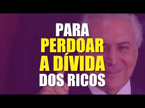 Vídeo mostra como Refis tira dos pobres para perdoar dívidas dos ricos