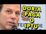Na Câmara, Doria é vaiado e manifestantes gritam: “paga o IPTU”