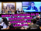 Divergências entre Sérgio Moro e bancada do PT marcam debate sobre Código de Processo Penal