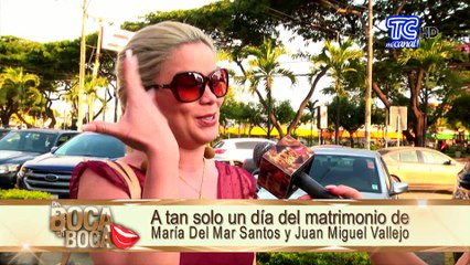 María Del Mar Santos nos da detalles de su matrimonio