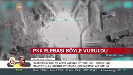 PKK elebaşı böyle vuruldu