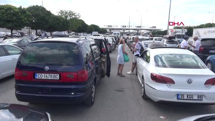 Edirne Kapıkule'de Gurbetçi Kuyruğu Hd