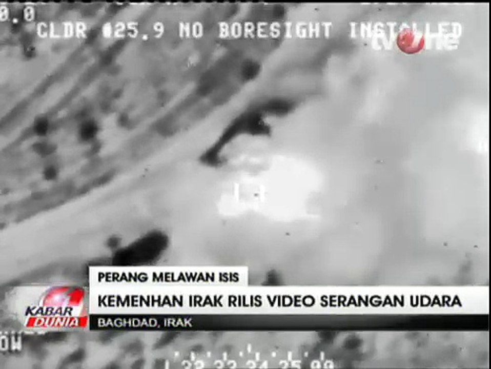 Irak Rilis Rekaman Video Serangan Udara ke ISIS