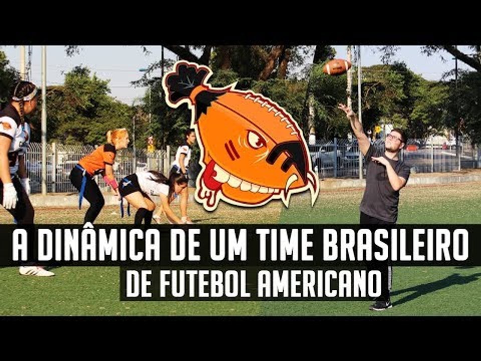 Visitando um Time de Futebol Americano do Brasil - Caniballs FC