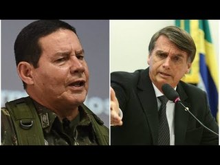 Bolsonaro e Mourão: A jogada final !
