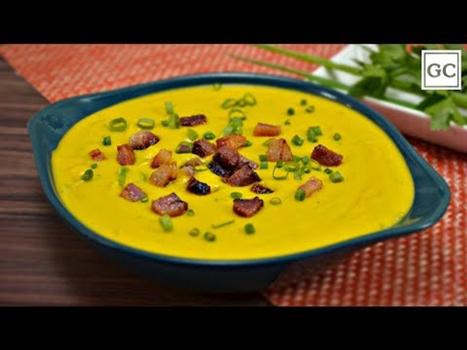Creme de abóbora com bacon | Receitas Guia da...