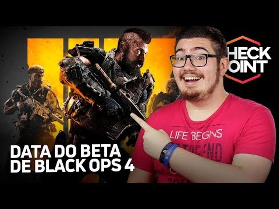 BETA FECHADO DE BO4 NO PS4, NOVIDADES DA XBOX NA GAMESCON, MONSTER HUNTER FORA DA CHINA - Checkpoint