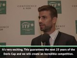 We want to make Davis Cup the 'top of the tennis world' - Gerard Pique