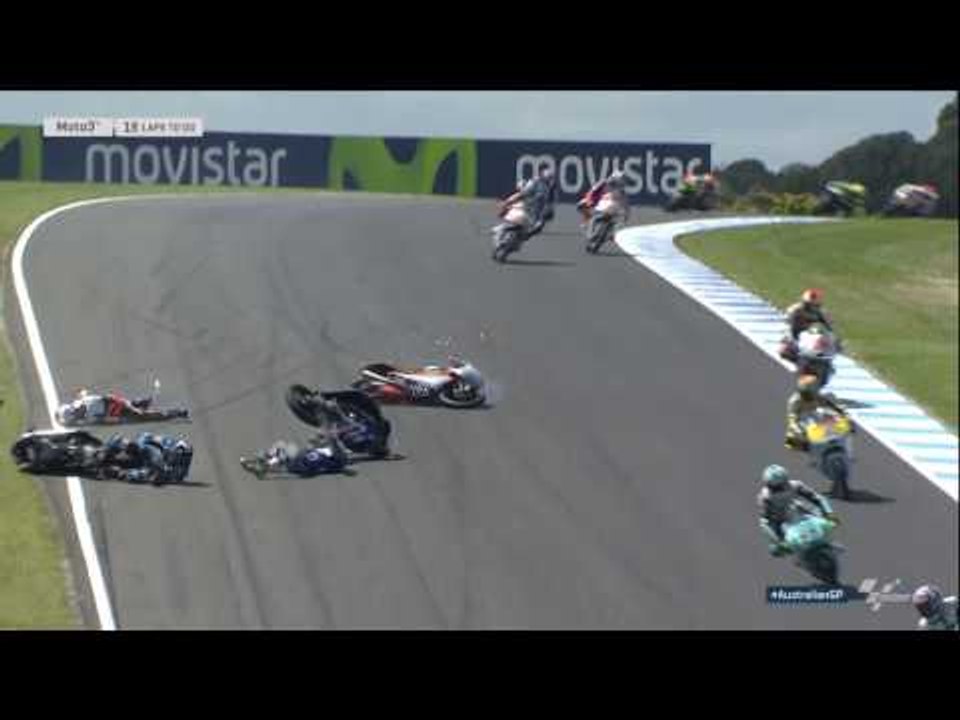 Big Moto 3 CRASH! Moto 2 & Moto 3 World Championship Review 2016