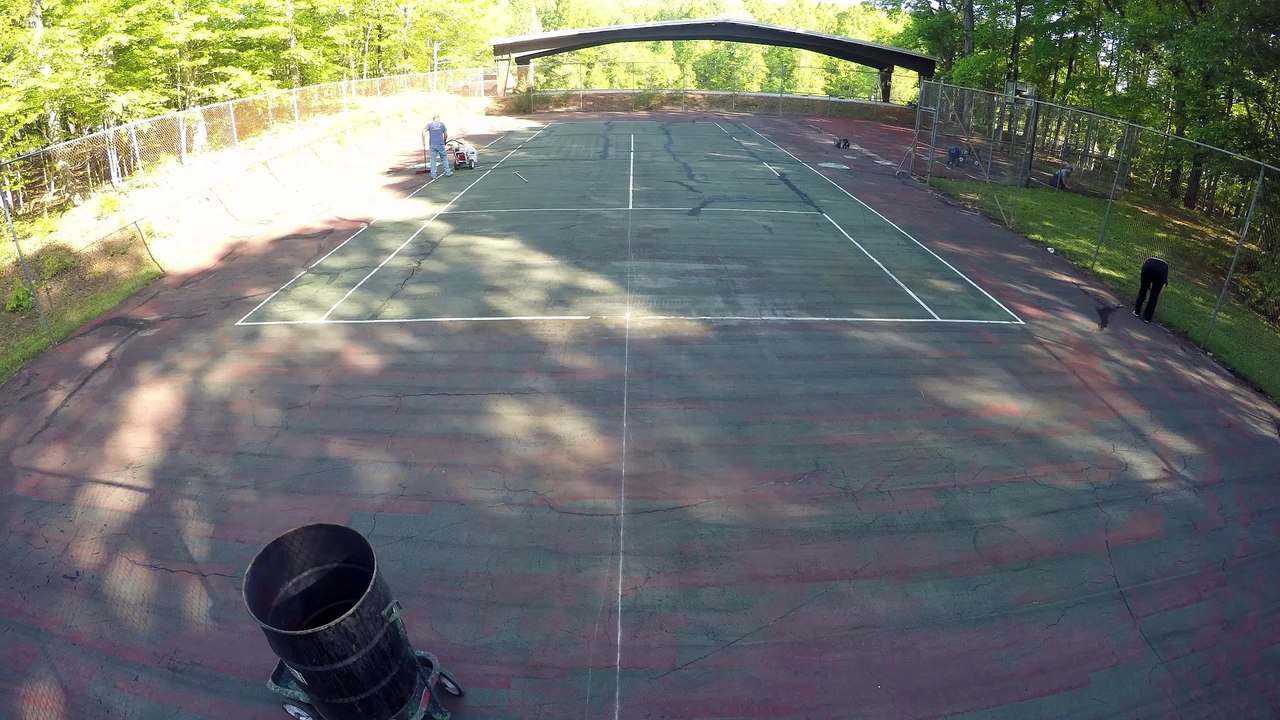 Aero Plantation - Tennis Court Resurfacing - Waxhaw, NC