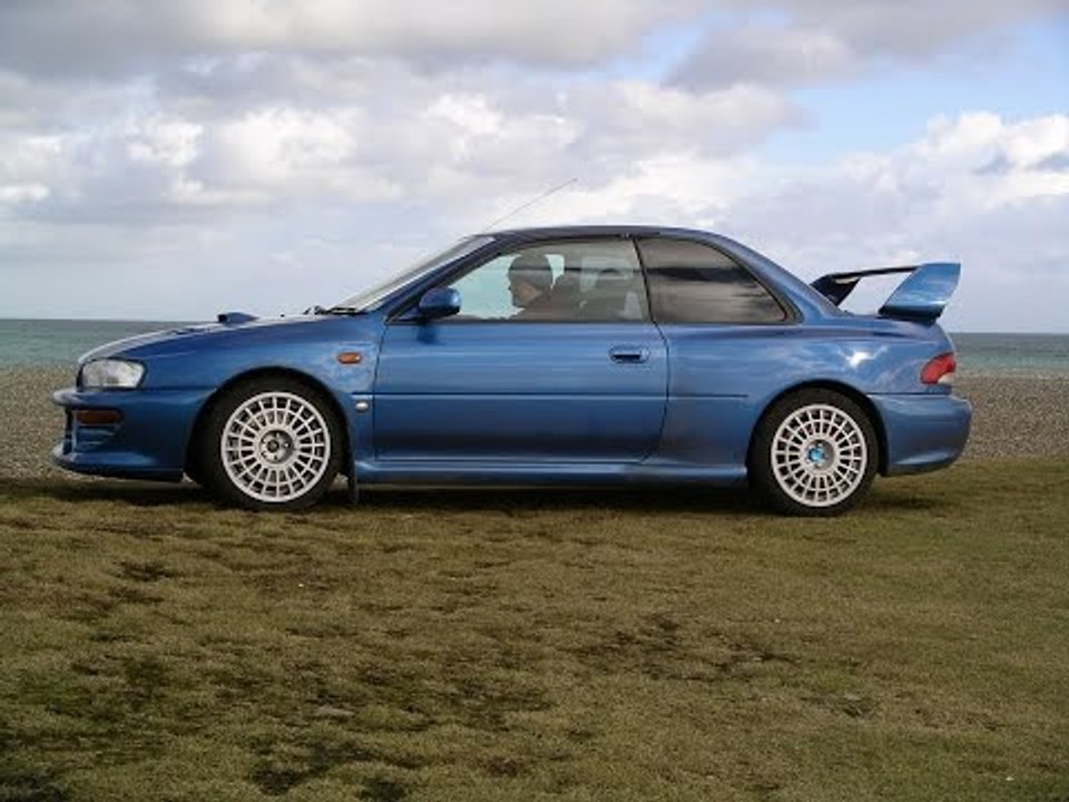 SUBARU 22B In Car TRACKDAY Action - JDM - Limited Edition 126/400