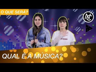 A GENTE NÃO SABE NADA SOBRE MÚSICA