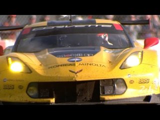Corvette CRASH! Le Mans Review 2016 - featuring Radio Le Mans Commentary!