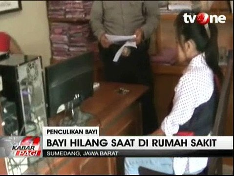 Penculikan Bayi Berusia 11 Hari di RSUD Sumedang Terekam CCTV