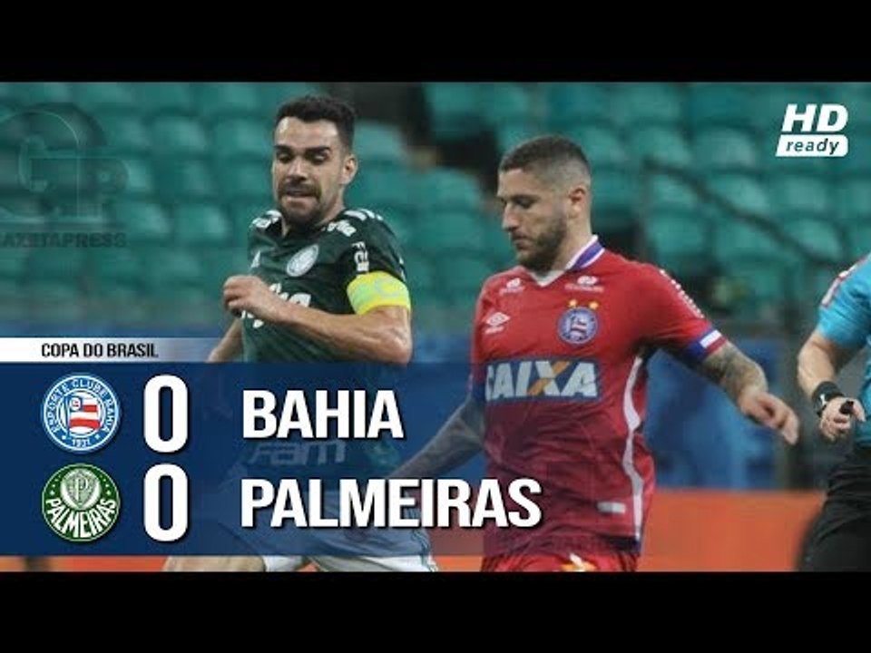 Bahia 0 x 0 Palmeiras - Melhores Momentos (COMPLETO HD) Copa do Brasil 02/08/2018