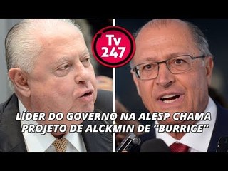 Líder do Governo na Alesp chama de “burrice” o PL de Alckmin