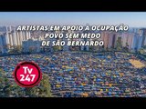 Artistas em apoio à Ocupação Povo Sem Medo de São Bernardo