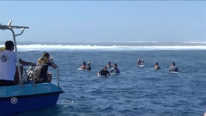 Adrénaline - Surf : Tahiti Pro Teahupo'o, Men's Championship Tour - Round 3 Heat 5 - Full Heat Replay