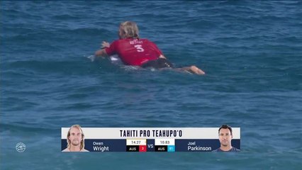 Adrénaline - Surf : Tahiti Pro Teahupo'o, Men's Championship Tour - Round 3 Heat 4 - Full Heat Replay