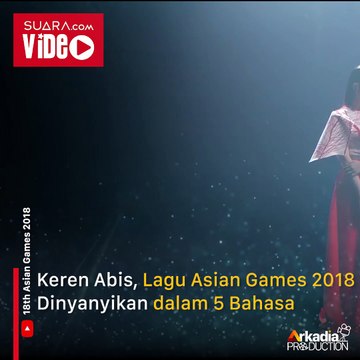amazing, 2018 Asian Games Song sung in 5 languages