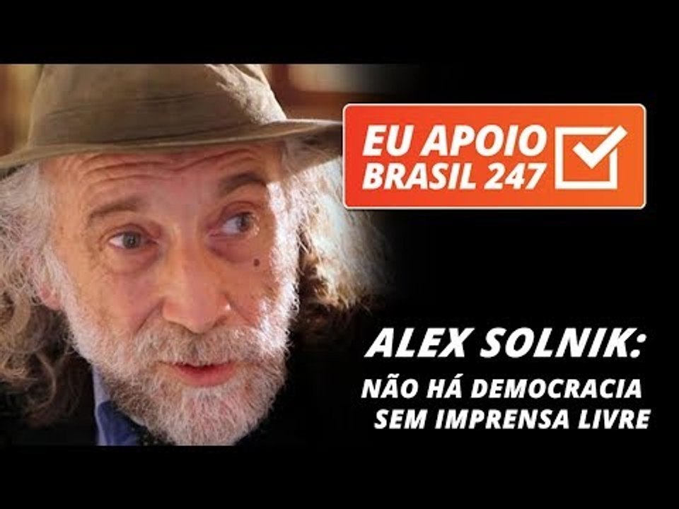 Alex Solnik apoia o 247