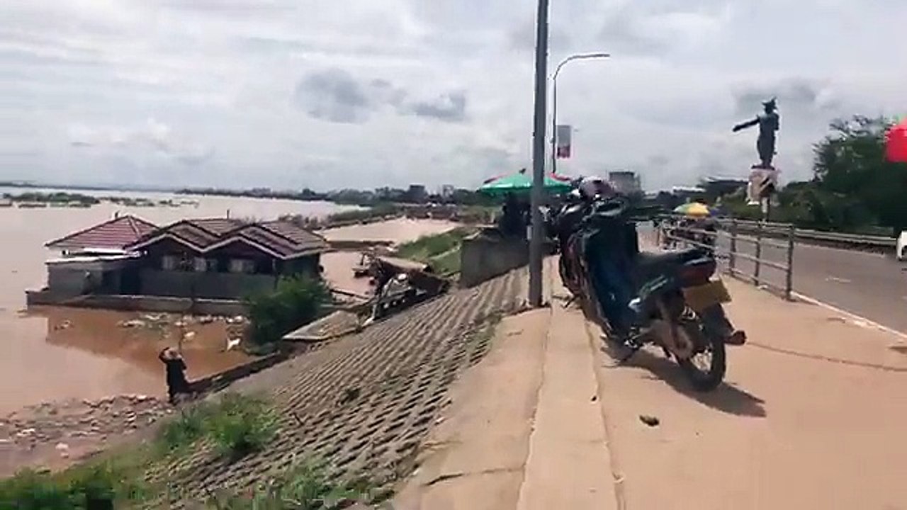 ສະພາບນໍ້າຂອງ ນະຄອນຫຼວງວຽງຈັນ 3/8/2018