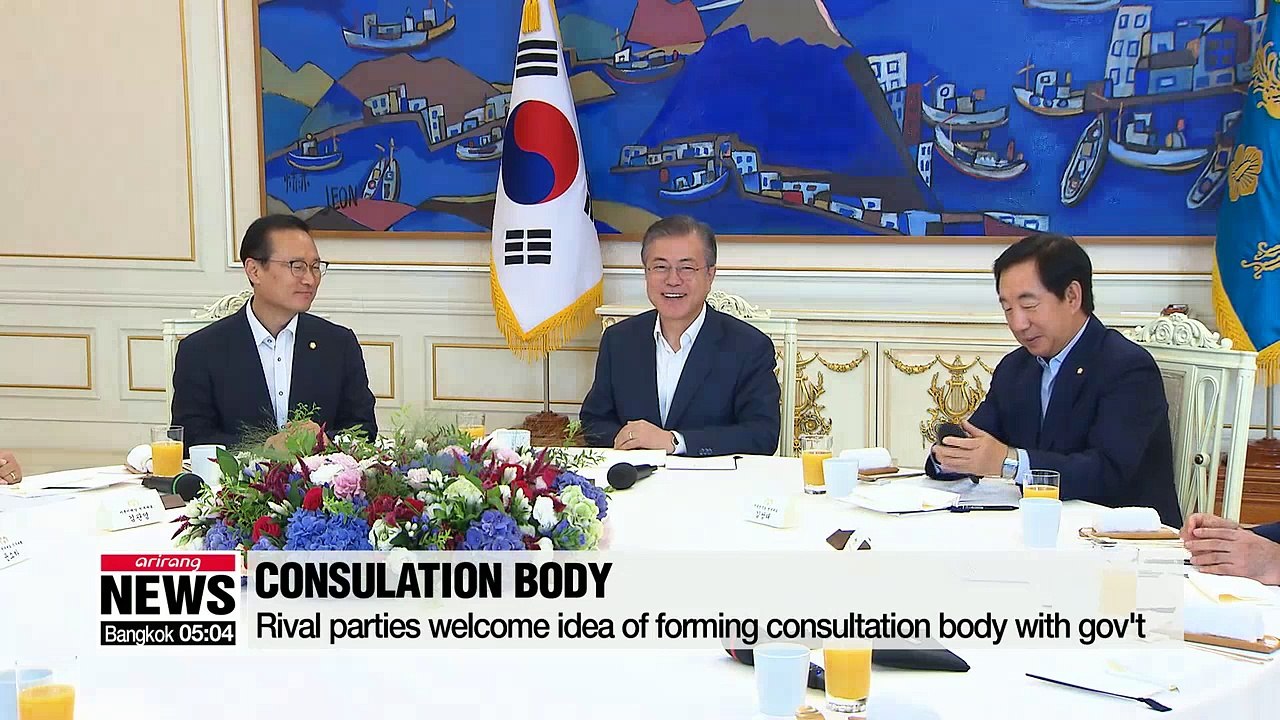 Rival parties agree on cooperation with gov't, still clash on N. Korea issue