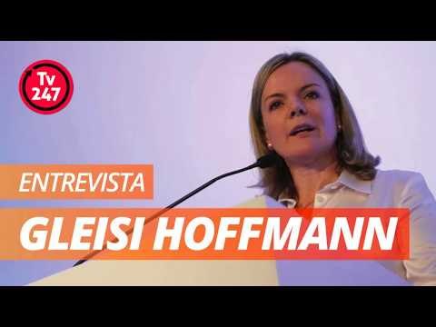 TV 247 ENTREVISTA GLEISI HOFFMANN