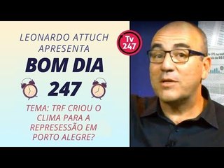 Bom dia 247 (16.1.18) - Haverá repressão em Porto Alegre?