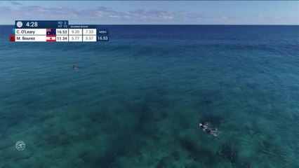 Adrénaline - Surf : Connor O'Leary with a 9.2 Wave vs. M.Bourez