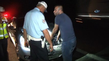 Otoyola çıkan koyun faciaya neden oluyordu