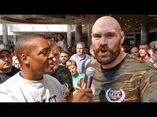 Tyson Fury: I WILL NEVER FIGHT Anthony Joshua!