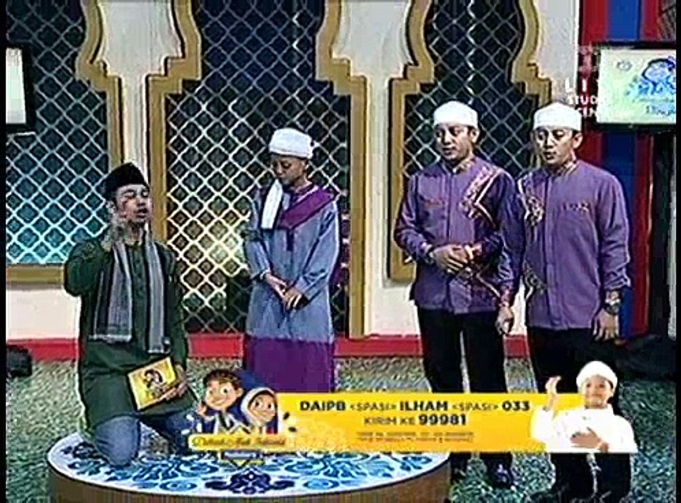 Aksi DAI Cilik Ilham dan Anisa di Acara Pesbukers