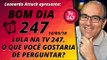 Bom dia 247 (14/3/18) - Lula na TV 247. O que você gostaria de perguntar?