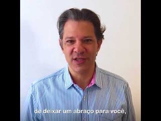 Fernando Haddad declara apoio a Luiz Marinho em São Paulo