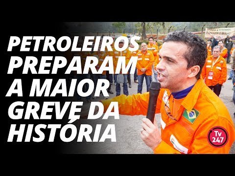 Petroleiros preparam a maior greve da história