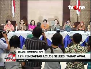 194 Calon Pimpinan KPK Lolos Seleksi Tahap Pertama
