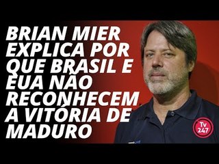 BRIAN MIER FALA SOBRE VENEZUELA E EUA