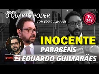 O Quarto poder - Parabéns, Eduardo Guimarães