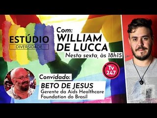 Estúdio diversidade -  Entrevista com Beto De Jesus