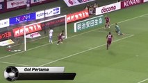 AMAZING.!! 3 KALI INIESTA BUAT TAKJUB PUBLIK JEPANG - ANDREAS INIESTA SKILL AND AMAZING GOAL V. KOBE