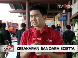 Lounge Terminal 2E Bandara Soetta Kebakaran