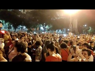 Ato pede Lula Livre na Cinelândia