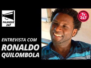 Ronaldo Quilombola, pré-candidato a deputado estadual (PT-RJ)