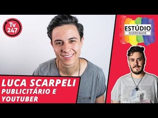 Estúdio diversidade entrevista Luca Scarpeli -  Publicitário e Youtuber