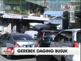 Petugas Temukan Ratusan Kilo Daging Sapi dan Bakso Busuk di Bandung